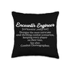 Encounter Engineer - Designs the most intricate and Throw Pillow