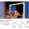 Make Up Mirror Lights 10 LED Bulbs Vanity Light Lamp Hollywood battery powered