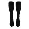 Truform 20-30 mmHg Compression Stockings for Men and Women Knee High Length Closed Toe, Black, Large