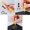 Molotow One4All 327HS Acrylic Marker Basic Set 1 (4.0-8.0 mm Line Width, High Coverage and Permanent, Quick Drying, Refillable, for Almost All Surfaces) Pack of 6 Assorted