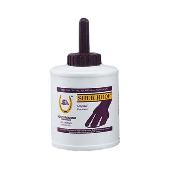 Shur Hoof Moisturizer with Brush for Horse Hooves