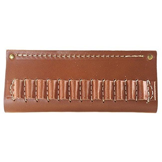 HUNTER 0522 12 Loop Belt Slide - .22 Cal, Brown