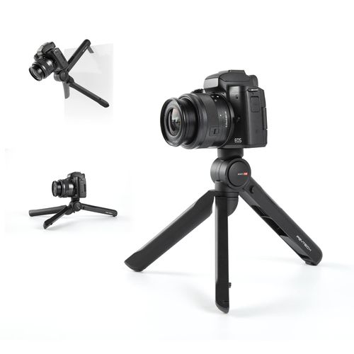 PGYTECH MANTISPOD 2.0 Mini Camera & Cell Phone Vlogging Tripod | 5 Modes Small Travel Flexible DSLR Pocket Stand | Video Vlog Desktop Shooting Selfie Mount Black