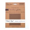 Vaessen Creative Embossing Folder, Small Hearts, for Adding Texture and Dimension to Papercraft Projects, 15 x 15 cm