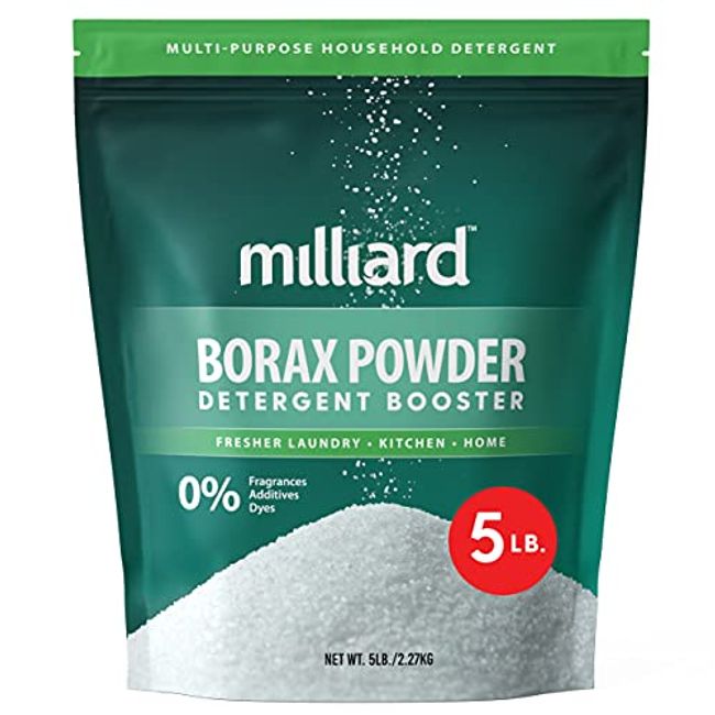 Pure Original Ingredients Borax Powder(2 lb) Sodium Borate, Multipurpose  Cleaning Agent, Ideal Slime Ingredient