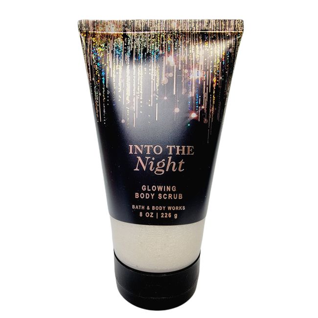 Bath & Body Works INTO THE NIGHT Fragrance Glowing Body Scrub 8 oz NEW Fast Ship