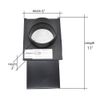 Big Horn 11438 4 Inch Plastic Movable Blast Gate for Dust Collection Systems