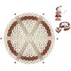 Hama 221 Midi - White Pegboard - Large Circle