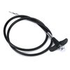Pastlla 28"(70cm) Threaded Release Cable Vibration-Free Black Shutter Release Cable Shutter Release Cable with Bulb-Lock Mechanical Shutter Release Cable