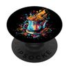 Coffee Lover Coffeepot Coffee Maker Barista PopSockets Swappable PopGrip