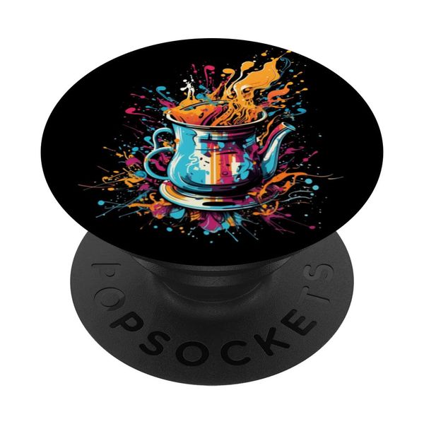 Coffee Lover Coffeepot Coffee Maker Barista PopSockets Swappable PopGrip