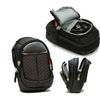 Navitech Black Compact Camera Case Compatible with Zostuic 2.4" LCD Rechargeable Camera
