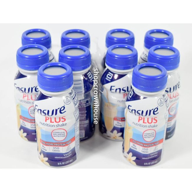  Ensure Clear Nutrition Drink Bottles Mixed Fruit, 10