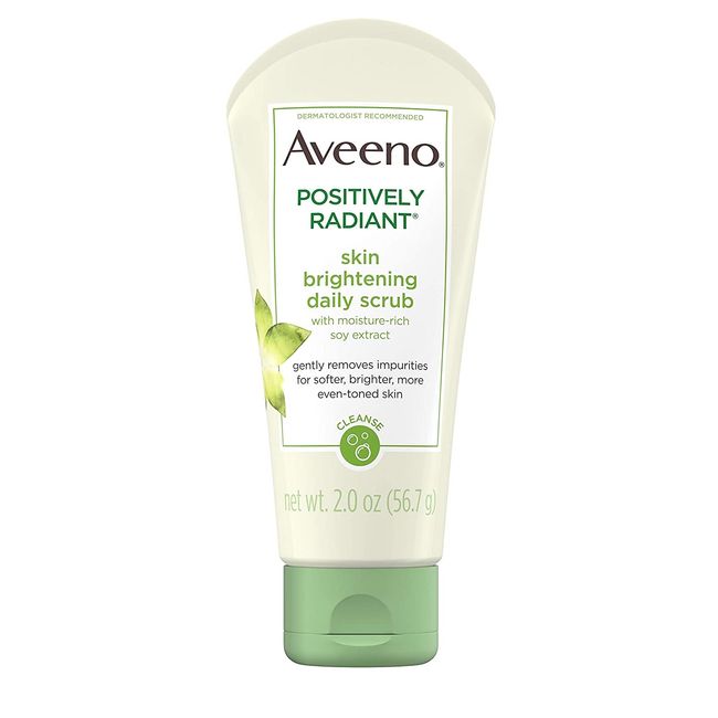 Aveeno Positively Radiant Skin Brightening Exfoliating Daily Facial Scrub ,2.0 o