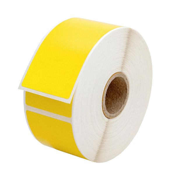 for 1.5 x 3.5 Yellow- Direct Thermal (6) Rolls 500 per Roll Prescription