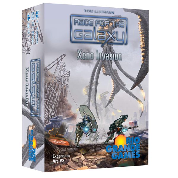 Race for The Galaxy: Xeno Invasion Board Game