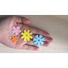 Carykon 3 Styles Craft Felt Flowers, Assorted Color, 160 Pcs