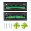 4pcs Camper Bubble Level - Bubble Level for Rv and Circular Bubble Levels High Visibility for Camper Leveling System, RV, Trailer,Caravan