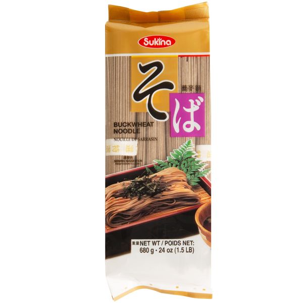 Sukina Japanese Buckwheat Noodle, Soba Noodle, 1.5LB