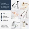 Candle Wick Trimmer and Candle Snuffer Accessory Set – Pick Your Color