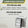 Holmes HAPF600 Compatible True HEPA Air Allergy Filter Replacement, 4 Filters