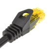kenable Network CAT6 COPPER Cable GigaBit Ethernet Patch Snagless RJ45 5m Black