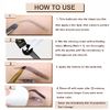 SHEEYOON Eyebrow Dye Kit, Professional Update Formula Brow Eyelash Tint Cream, Natural Semi Permanent Brows Color Long last for 4 weeks (Maroon)