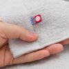 NITORI 7761072 Imabari Fluffy Face Towel, Light Gray