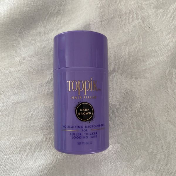 Toppik Hair Filler Color Touch Up System - Dark Brown - 0.42oz