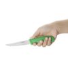 Hygiplas C862 Vegetable Knife, 4" Serrated, Green