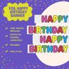 Unique Party Happy Birthday Foil Banner
