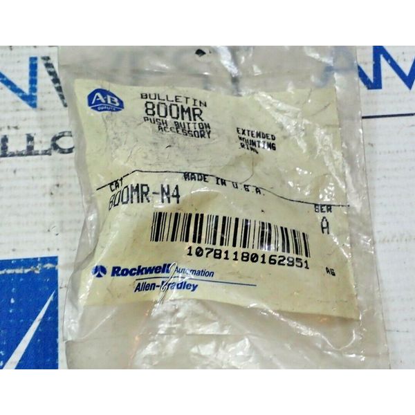 ALLEN BRADLEY 800MR-N4 SER A EXTENDED MOUNTING RING PUSHBUTTON ACCESSORY