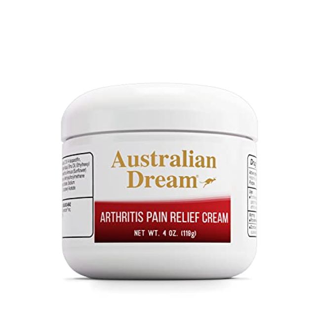 Australian Dream Arthritis Pain Relief Cream - Soothing, Non-Greasy Pain Relief Cream - Powerful Topical Arthritis Pain Relief Good for Muscle Aches or Joint Pain - 4 oz Jar