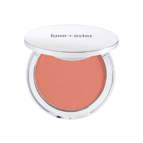 LUNE + ASTER Soft Silk Blush | Buildable, Smoothing Silk Blush, Luminous-Matte Finish - Coral