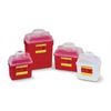 Becton Dickenson 305464 Container, Sharps, 14qt, Clear Top, Nestable