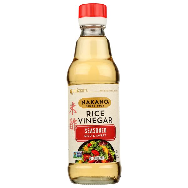 Nakano Seasoned Rice Vinegar 12 Oz (Pack of 6)