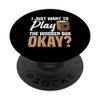 Musiker Instrument Holzbox Percussion Percussion Peruvian Cajón PopSockets Klebender PopGrip