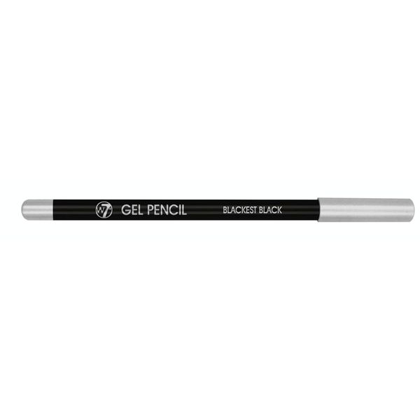 W7 EYE PENCIL SUPER GEL BLK Blackest Black