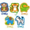 Stephen Joseph Lacing Cards, Zoo Small