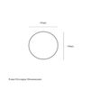 4 x White Round 68mm Downpipe Brackets, Freeflow Rain Water Systems