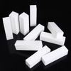 10Pcs Buffer Buffing Sanding Files Block - Pedicure Manicure Nail Art Care (White)