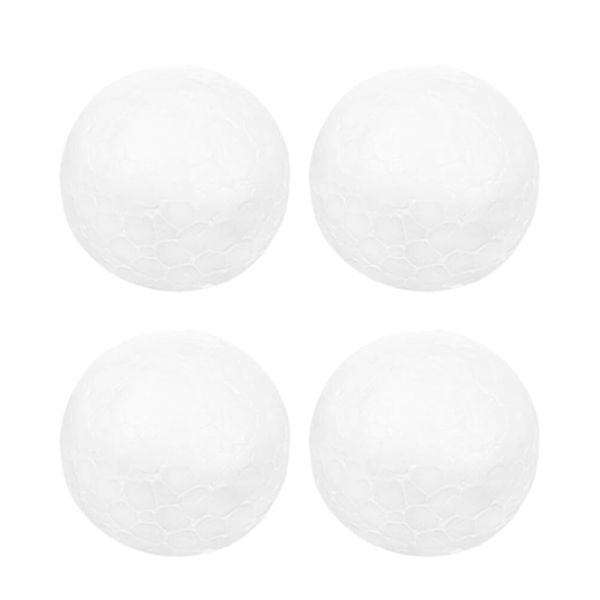 ledmomo Polystyrene Foam Ball, Round Ball, Sphere, Foam, White, DIY Styrofoam, Craft Material, Small, Round Ball, Diameter 3.9 inches (10 cm), Set of 12