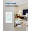 DEWENWILS Remote Control Outlet, Independent Control Wall Mounted Wireless Light