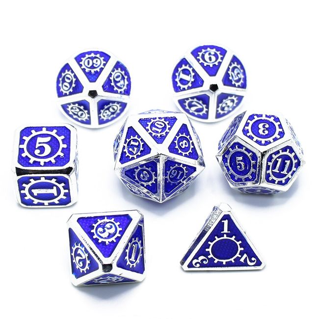 YANSHEGNYI-Metal Dice Dice Set, Dragon, RPG, D & D Board Games