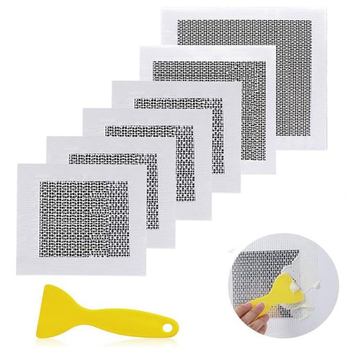 CYBTM Wall Repair Patch 4/6/8 Inch Self Adhesive Drywall Patch 10 PCS Wall Hole Repair kit Quick Fix Plasterboard Patch