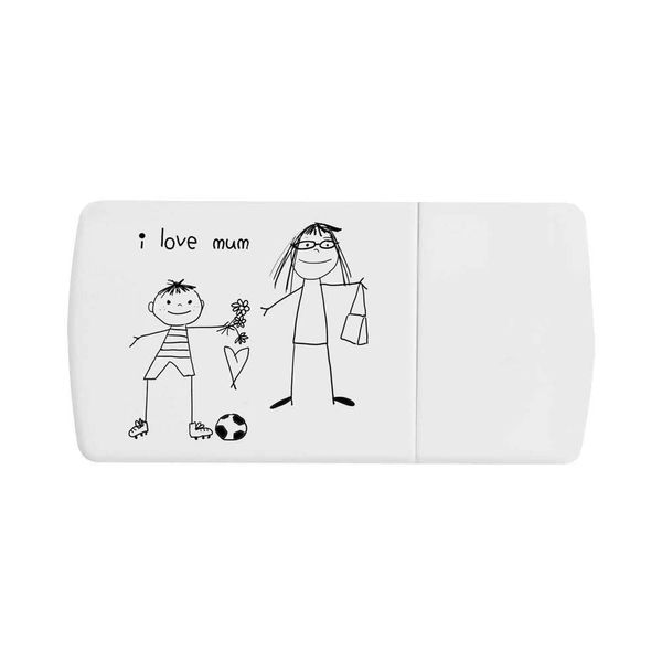 'I Love Mum' Pill Box with Tablet Splitter (PI00033921)