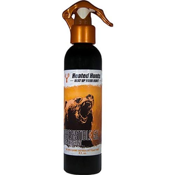 Heated Hunts Bear Scent Irresistible 5X 8oz.