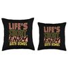 Funny Spa & Self-Care – Bath Bombs Lover Throw Pillow