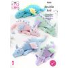 King Cole Knitting Pattern Sleeping Dragons Double Knit DK in 3 Sizes (9203)