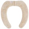 LEC Pita Q Adsorption Spread Sheet, Premium Fluffy Tufted Fabric (Beige), Compatible with All Models, Paste Type, Washable, Thin Package Type